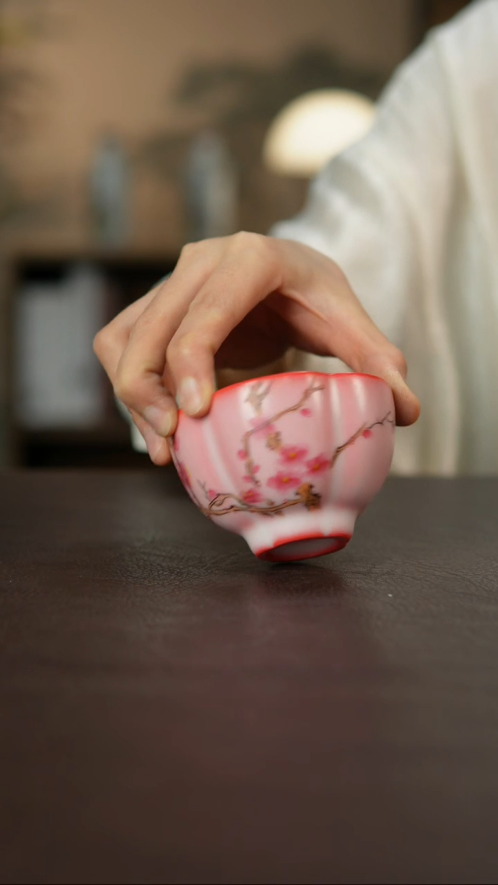 景德镇杯碗柴烧多人