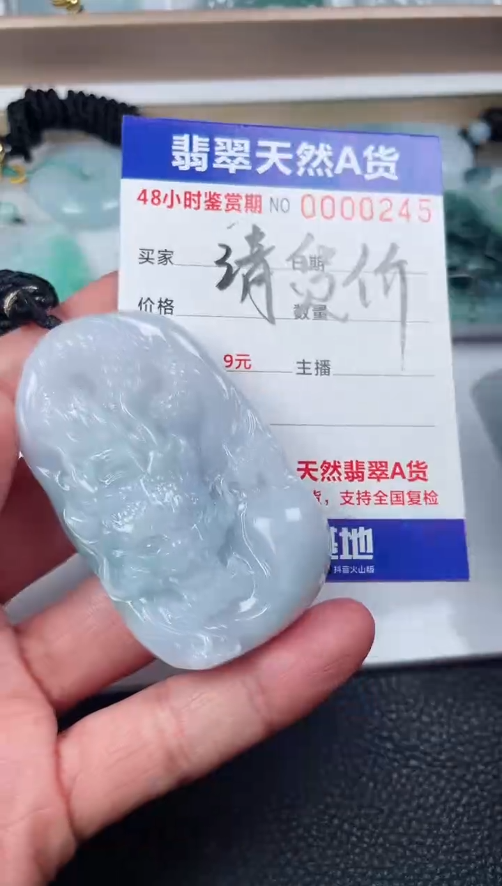 【闪购商品】翡翠颈饰未镶嵌龙