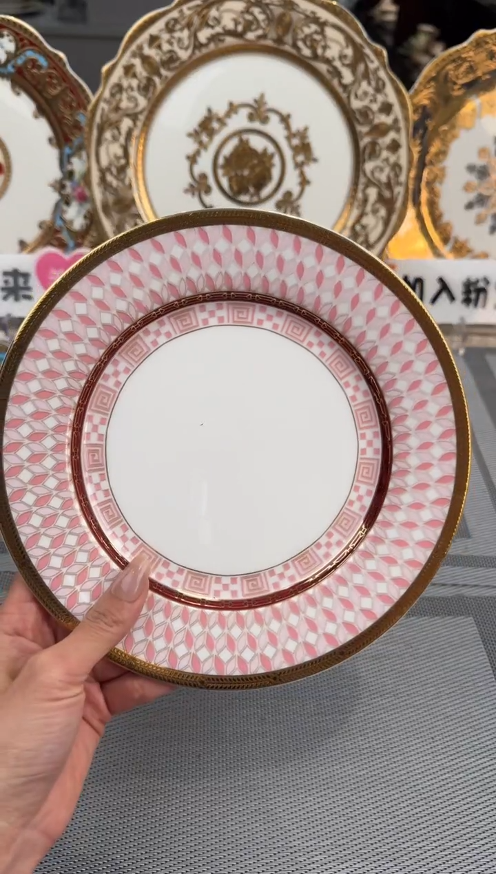 【闪购商品】瓷片8英寸平盘福利款微瑕