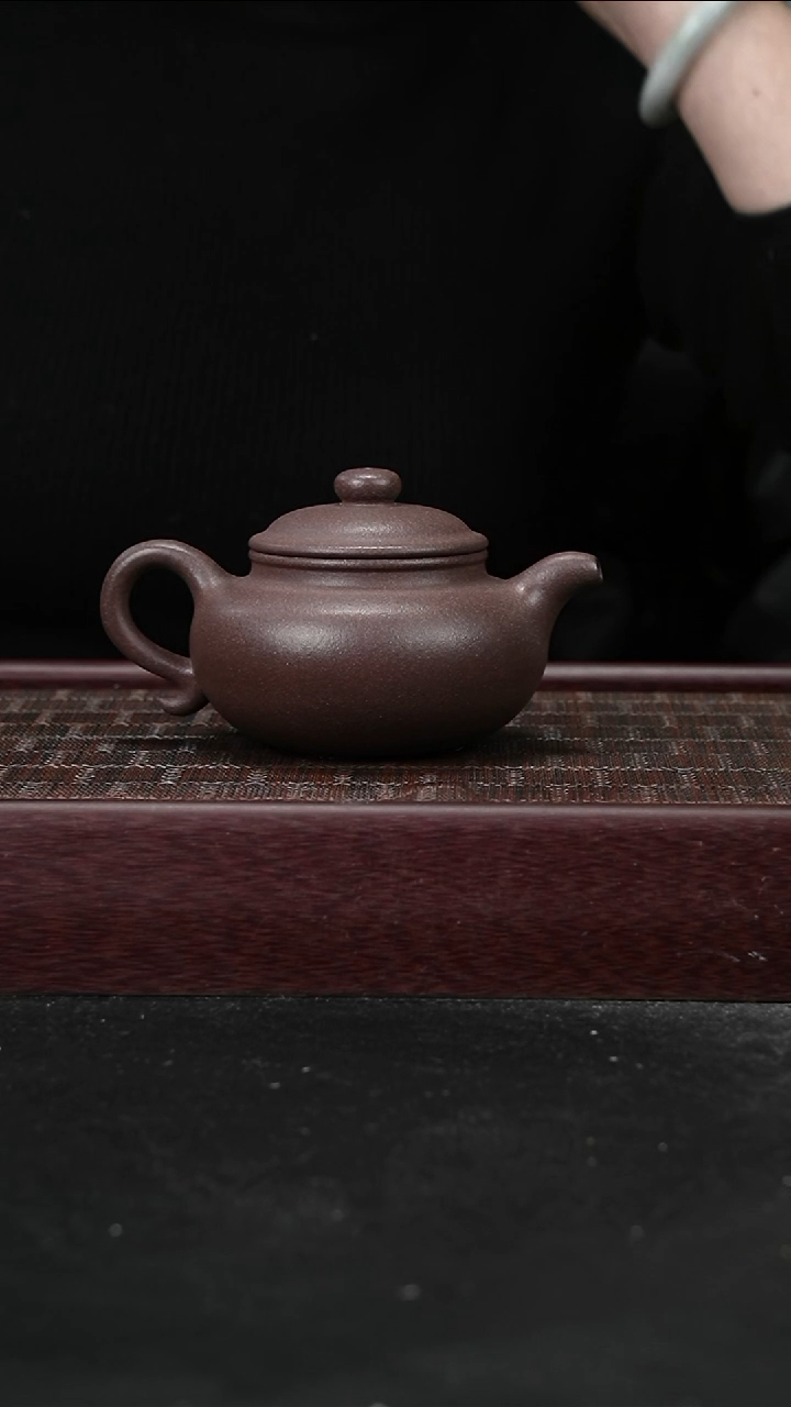 茶壶紫砂lzx全砂天青仿古260cc