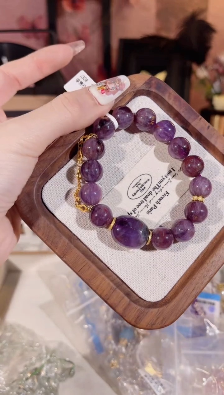 【闪购商品】水晶手链未镶嵌J308多样性发一 颜色微差