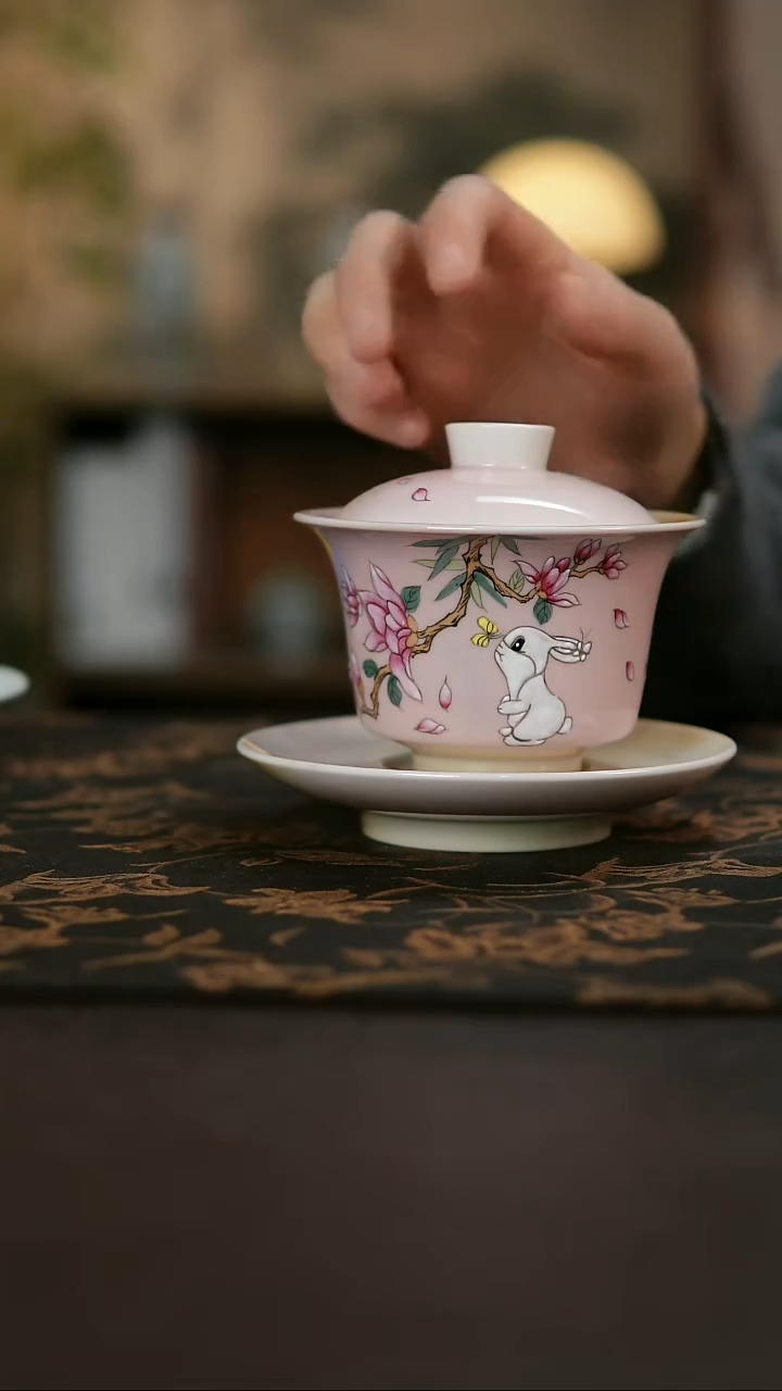景德镇陶瓷杯碗柴烧多人