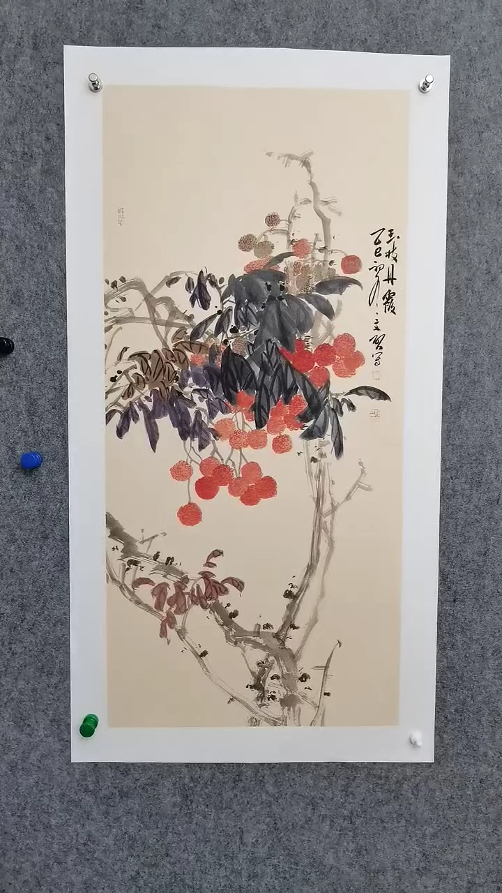 玉枝丹霞100*50cm