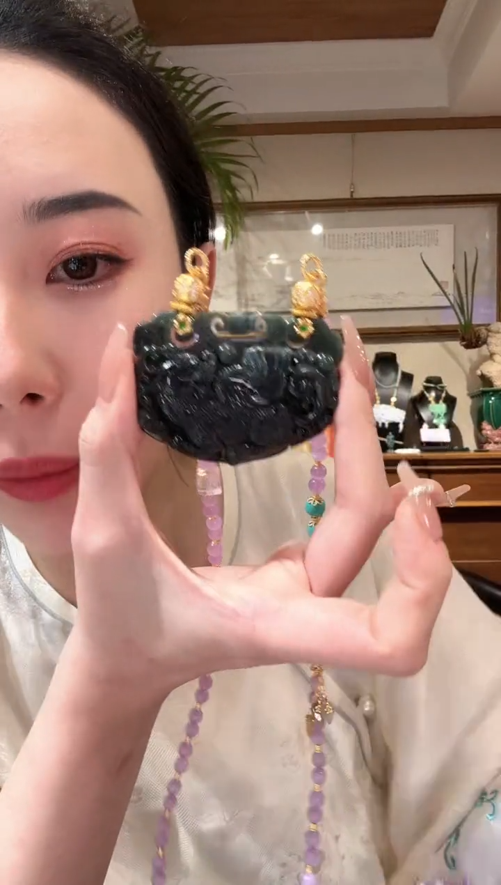 【闪购商品】翡翠颈饰未镶嵌国风