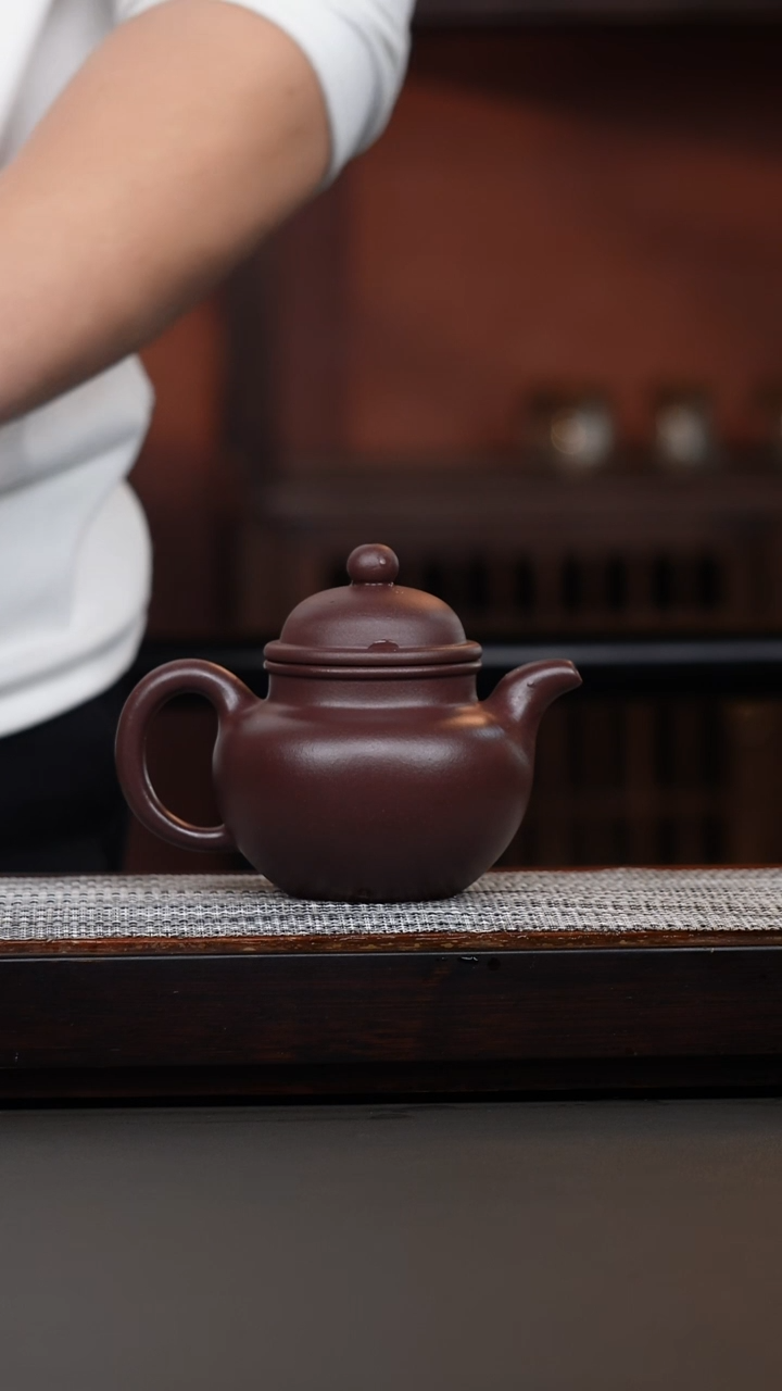 茶壶紫砂冰窖底槽清掇球