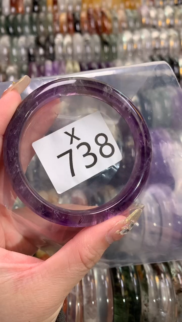 【闪购商品】水晶水晶手镯未镶嵌738-59