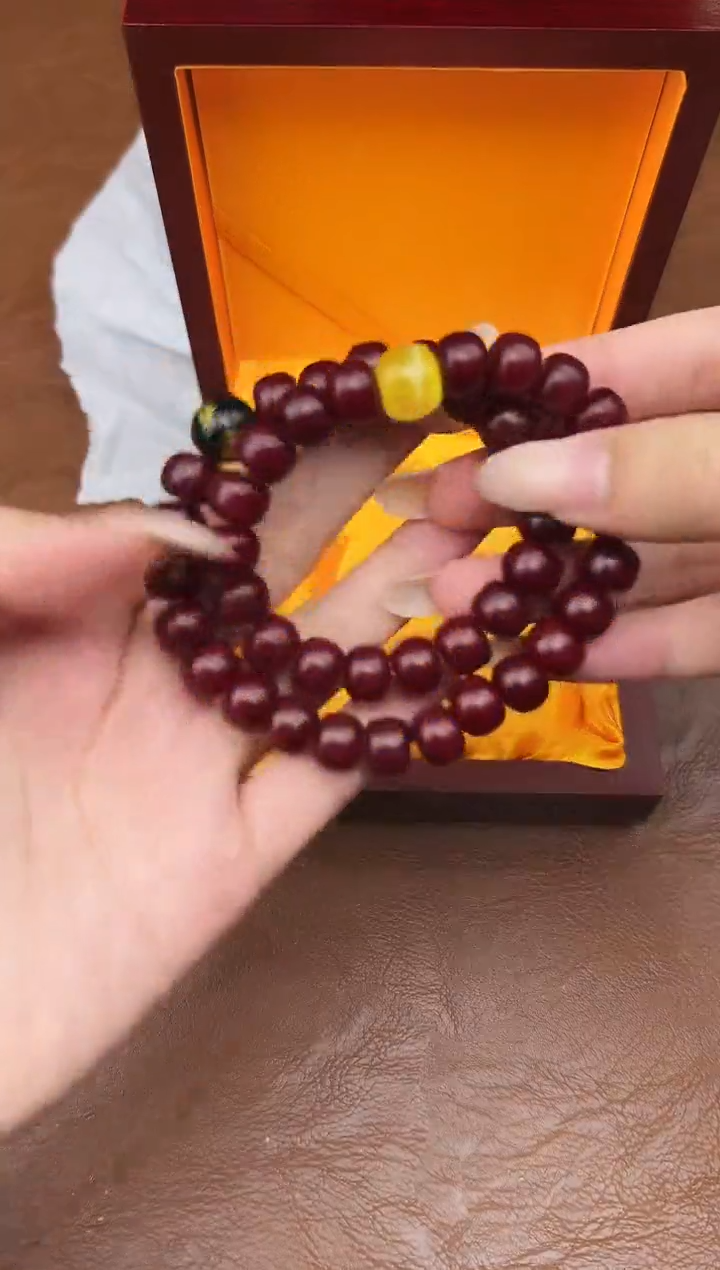 万家文玩阁红玉菩提链接@@L010