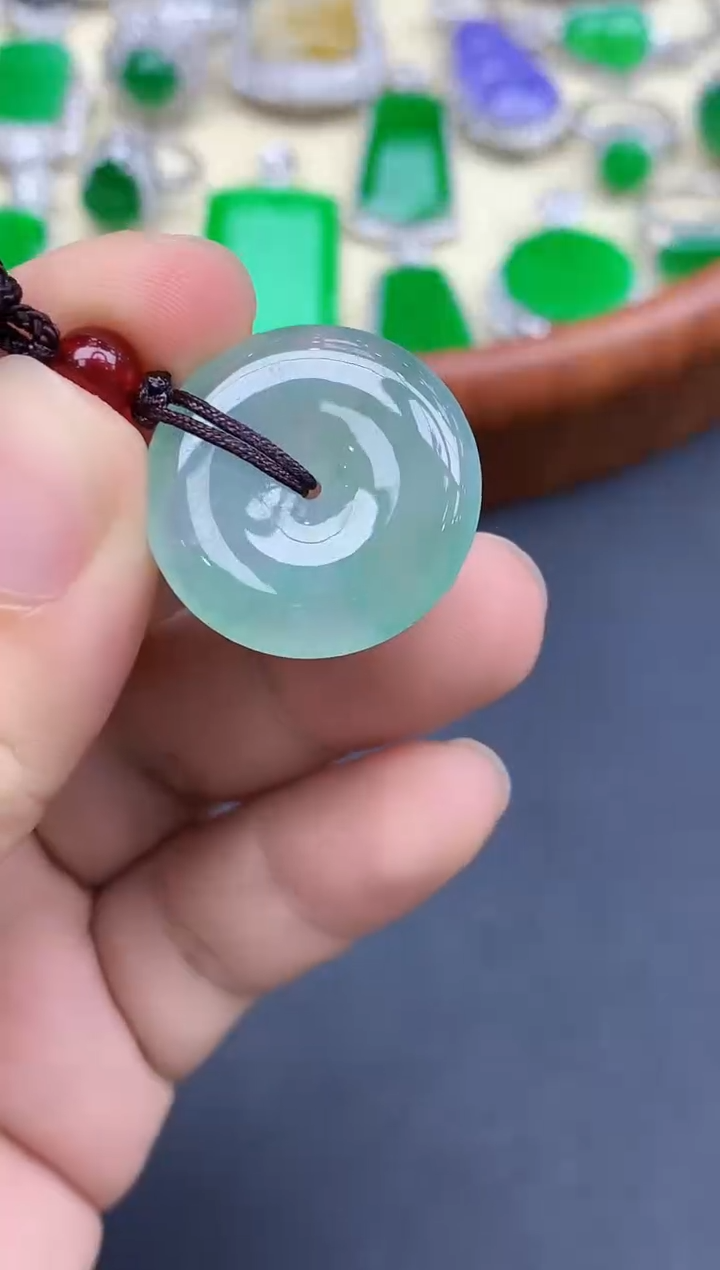 颈饰未镶嵌翡翠90-中国好珍宝