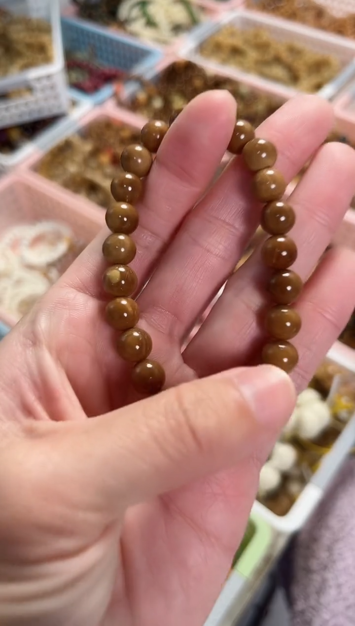 【闪购商品】库克手串库克圆珠8mm 素圈