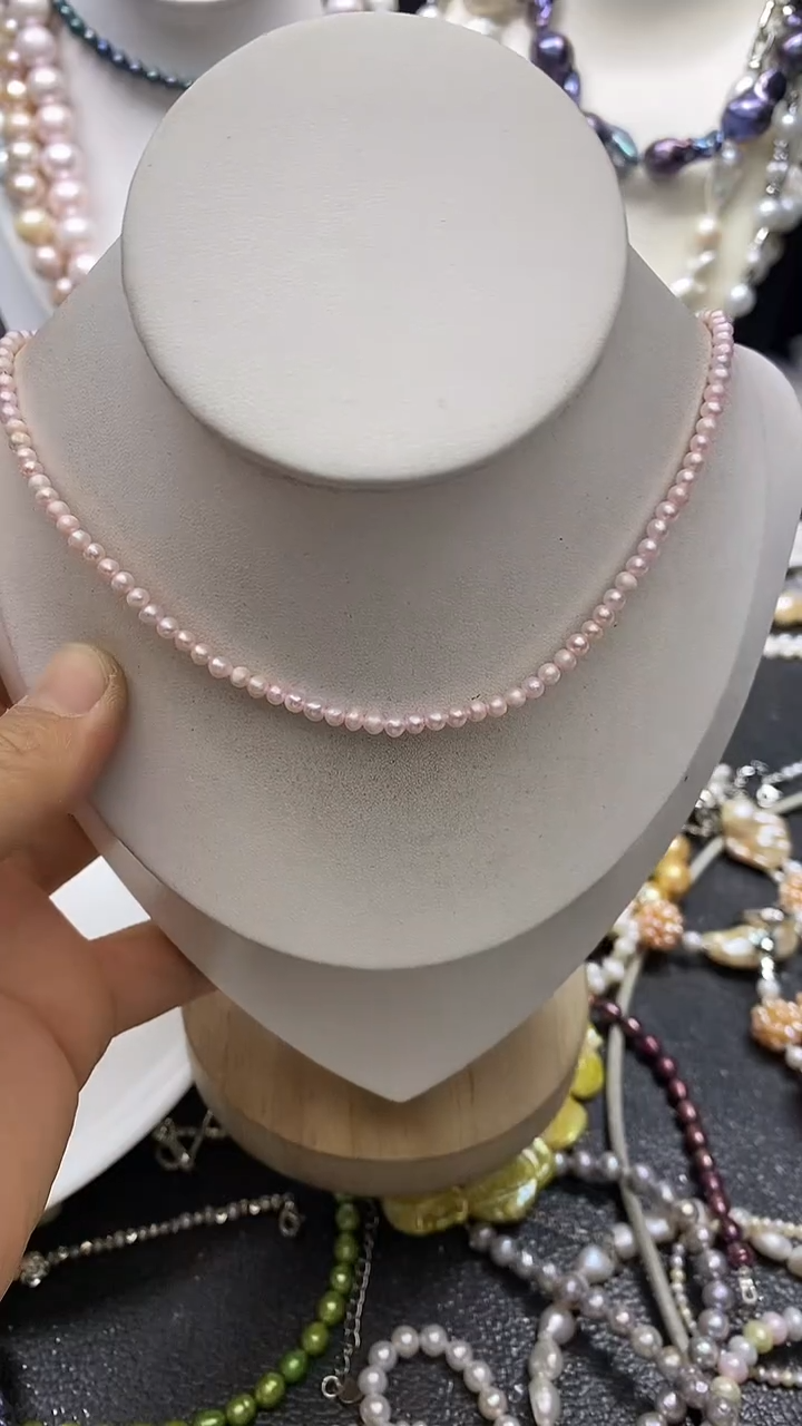 颈饰未镶嵌淡水珍珠多人