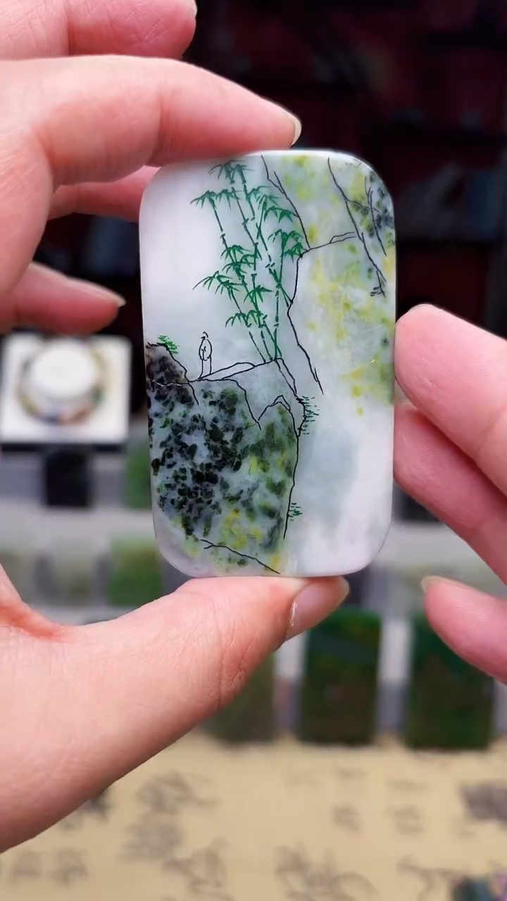 独山玉未镶嵌颈饰178