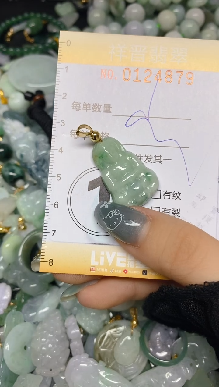 【闪购商品】翡翠颈饰未镶嵌闪购0124879