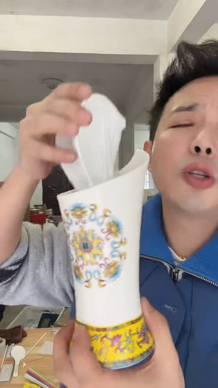 瓷片珐琅筷子筒送饭勺送汤勺