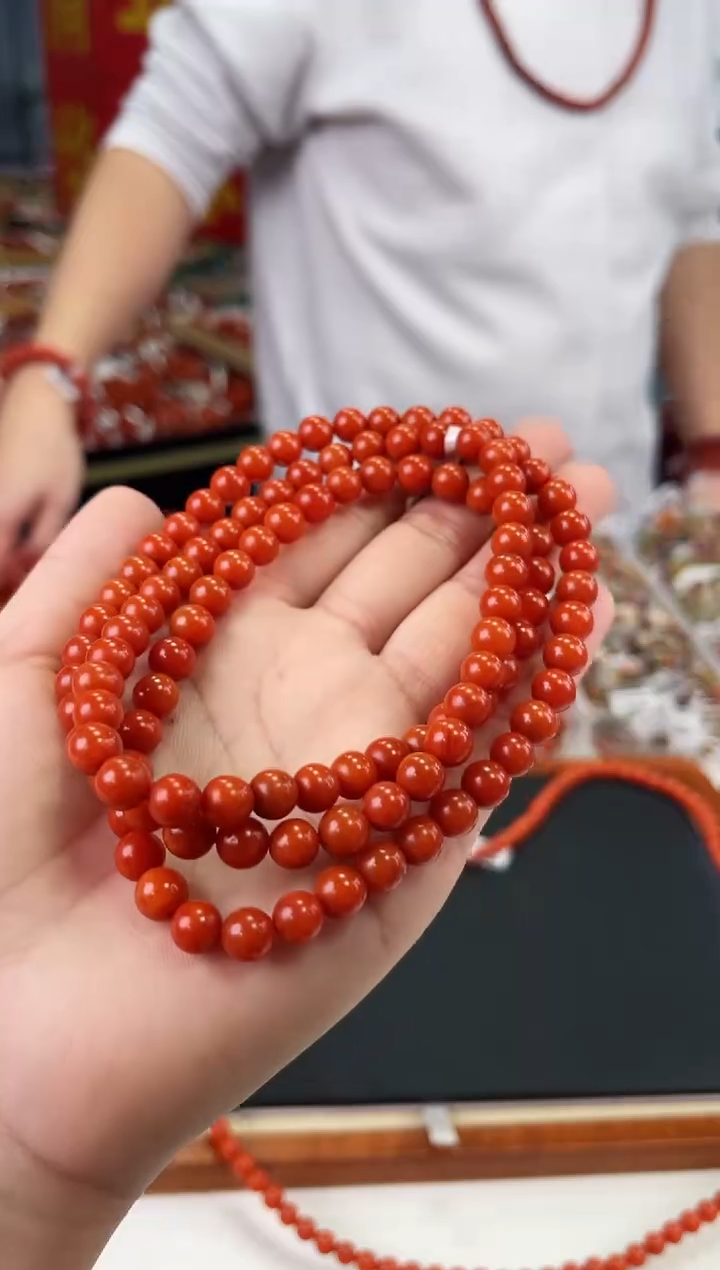 【闪购商品】南红玛瑙保山多圈7+未镶嵌一个/条