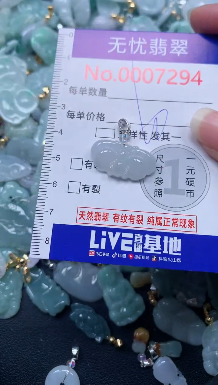 颈饰未镶嵌翡翠7294