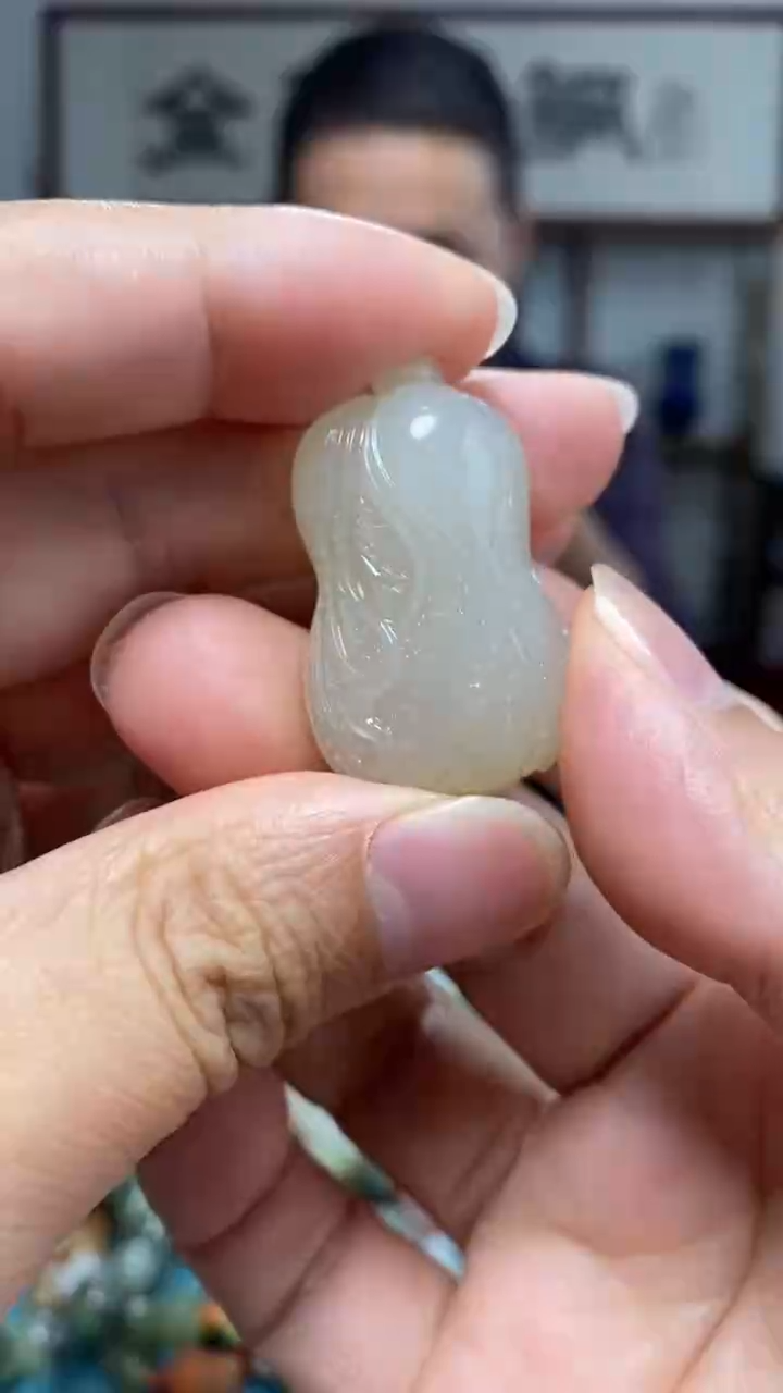 颈饰未镶嵌和田玉108