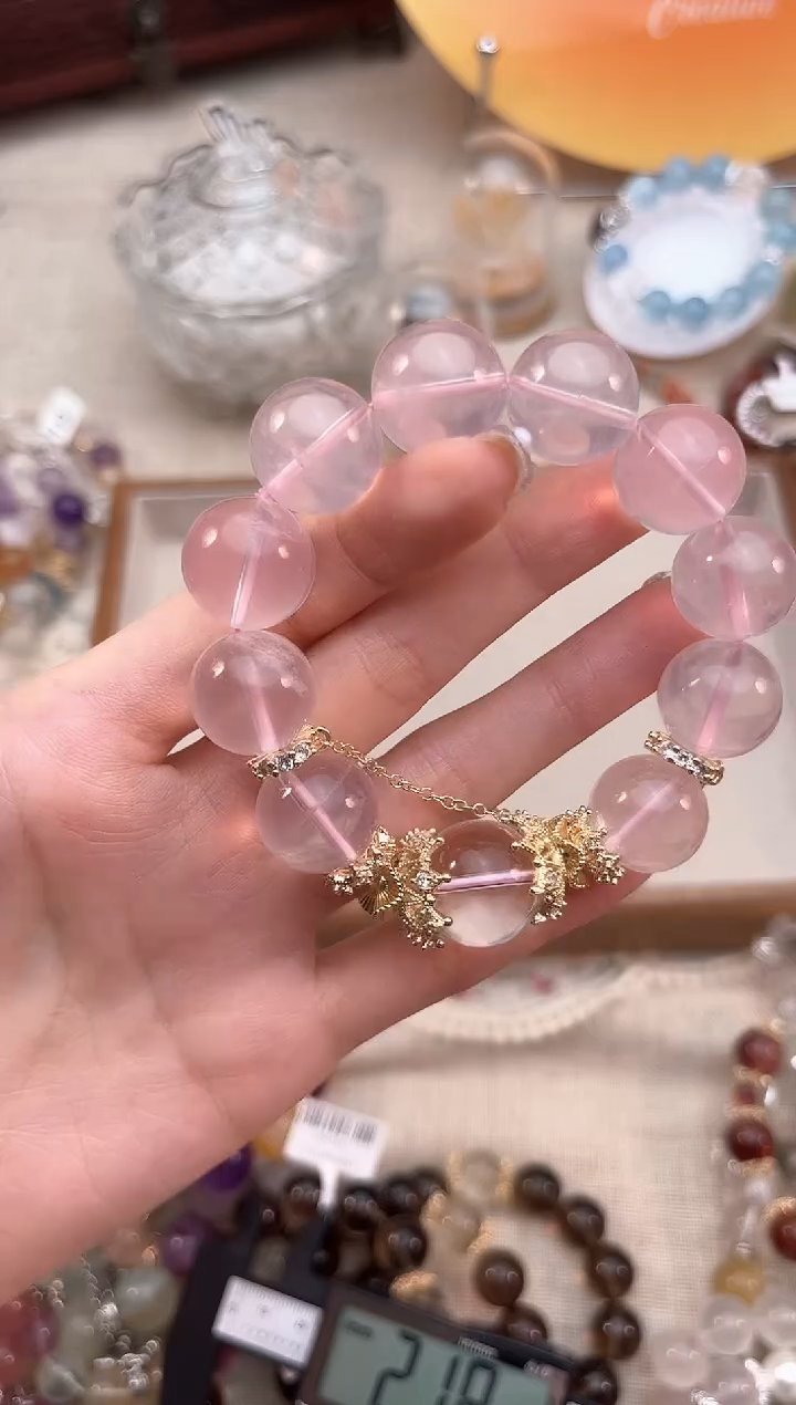 【闪购商品】水晶手链未镶嵌多样性发货发其一颜色微差