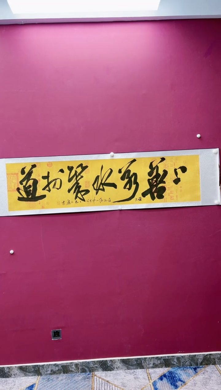 【闪购商品】书法上善若水几于道书法作品