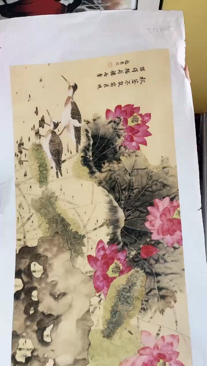 国画九霄甄选国画作品zhb022