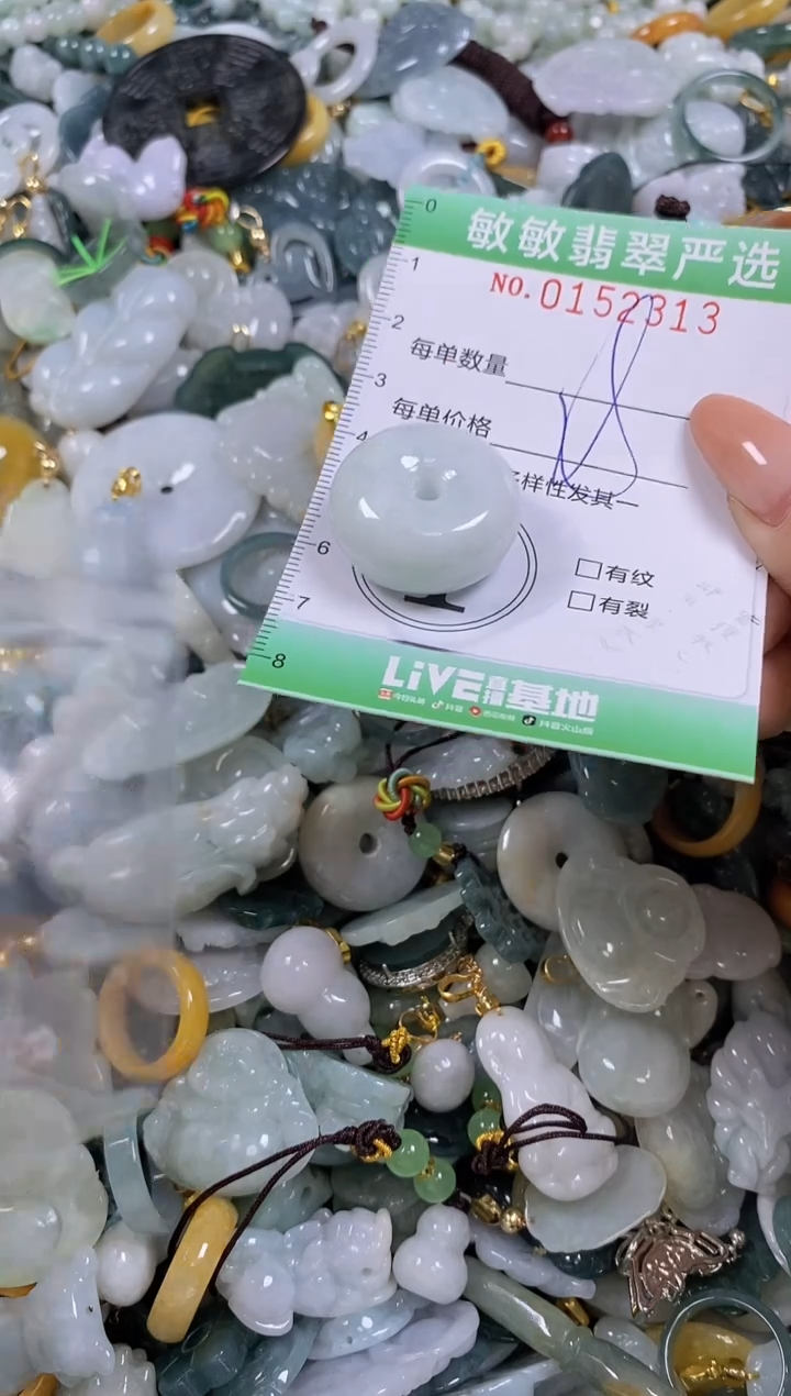 翡翠未镶嵌颈饰闪购0152313
