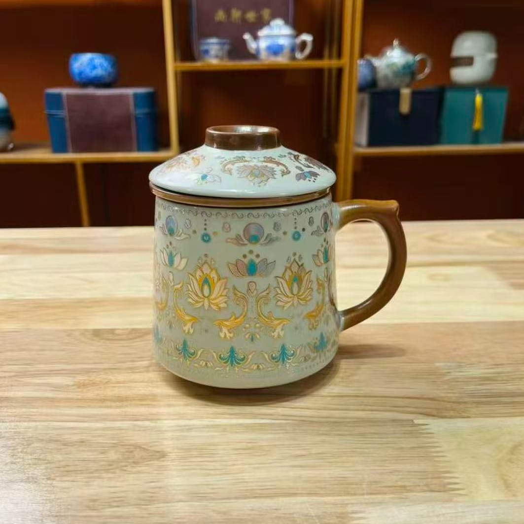 RYBG0001B汝窑茶杯功夫茶具办公水杯