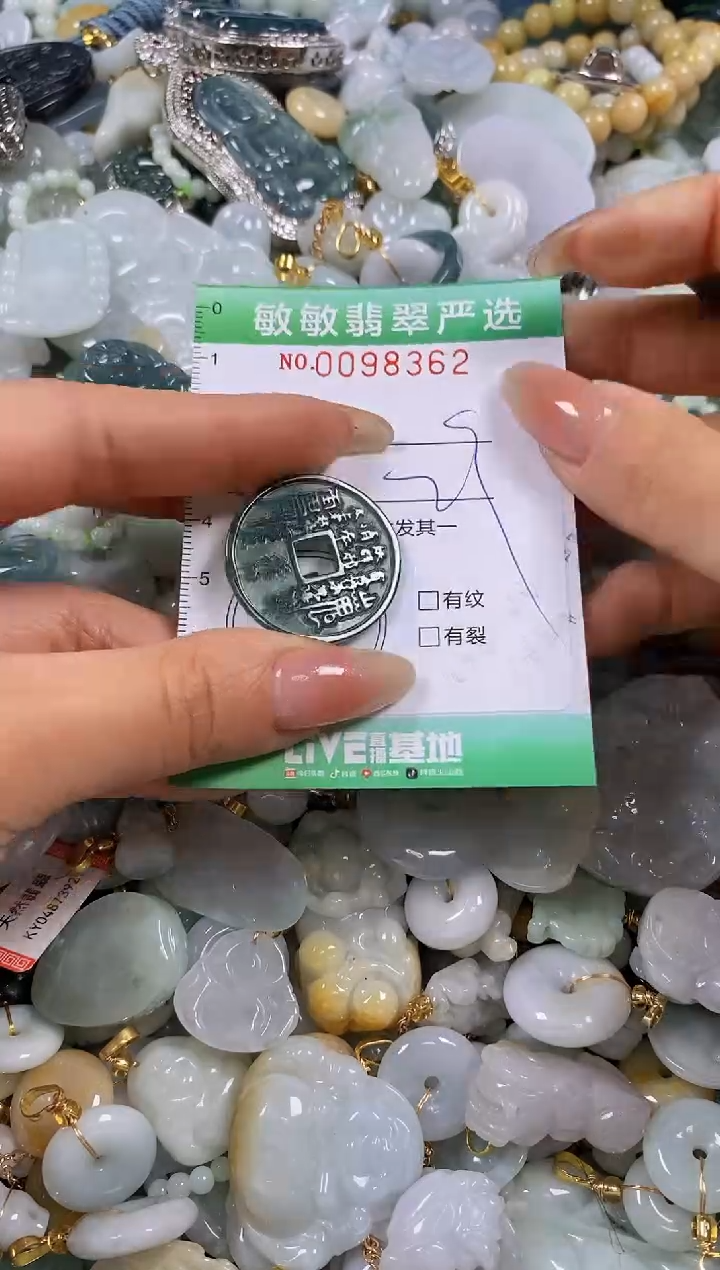 【闪购商品】翡翠颈饰未镶嵌闪购0098362