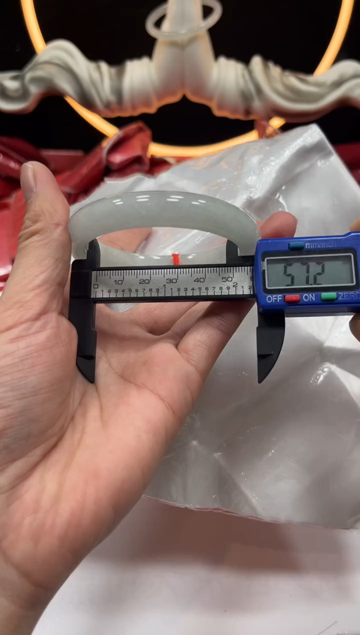 非金属无花花117号手镯57.2圈口