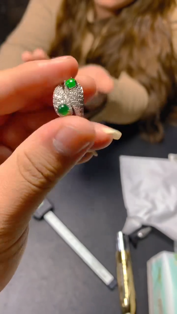 【闪购商品】翡翠戒指未镶嵌0145844442/多样性发一