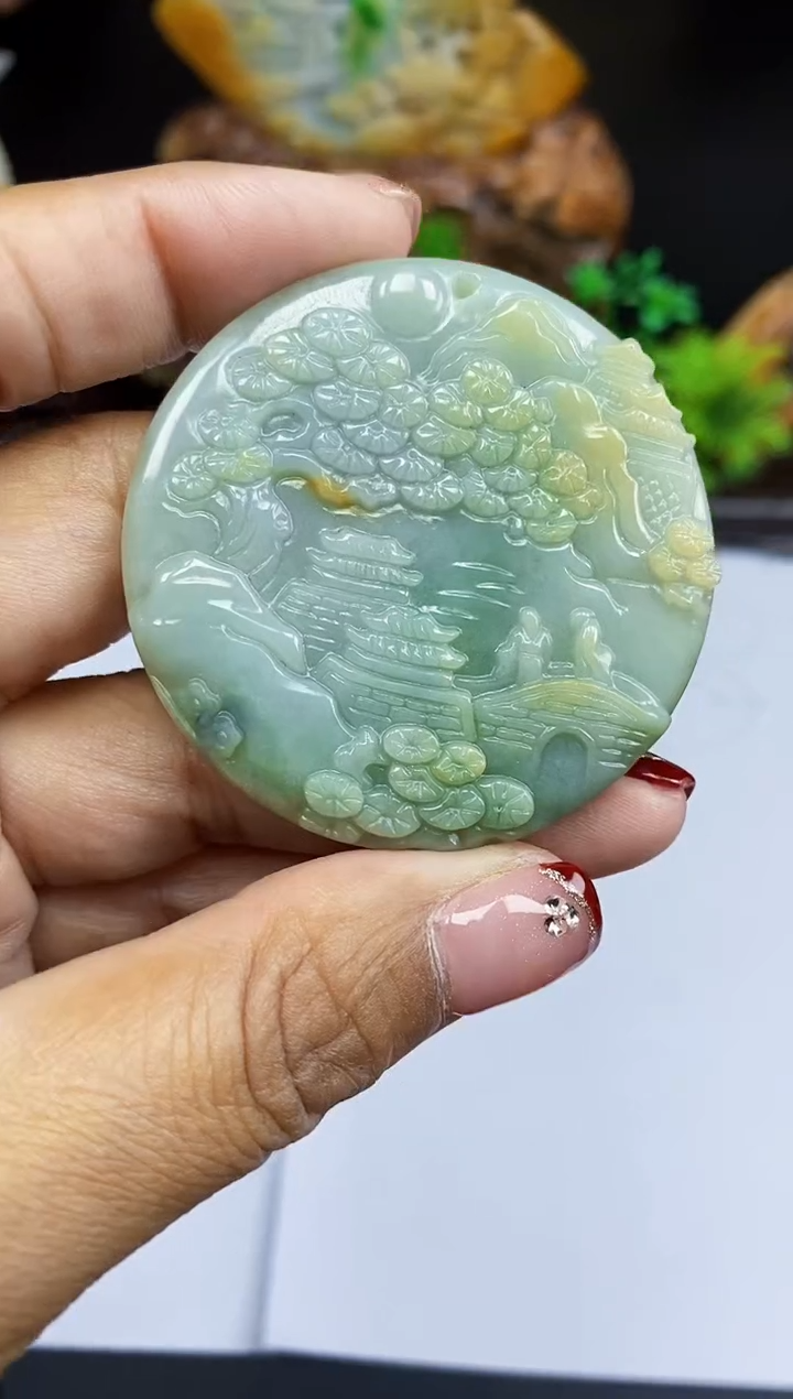 【闪购商品】翡翠颈饰未镶嵌翡翠A货