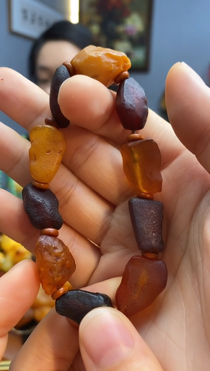 未镶嵌琥珀手串手串