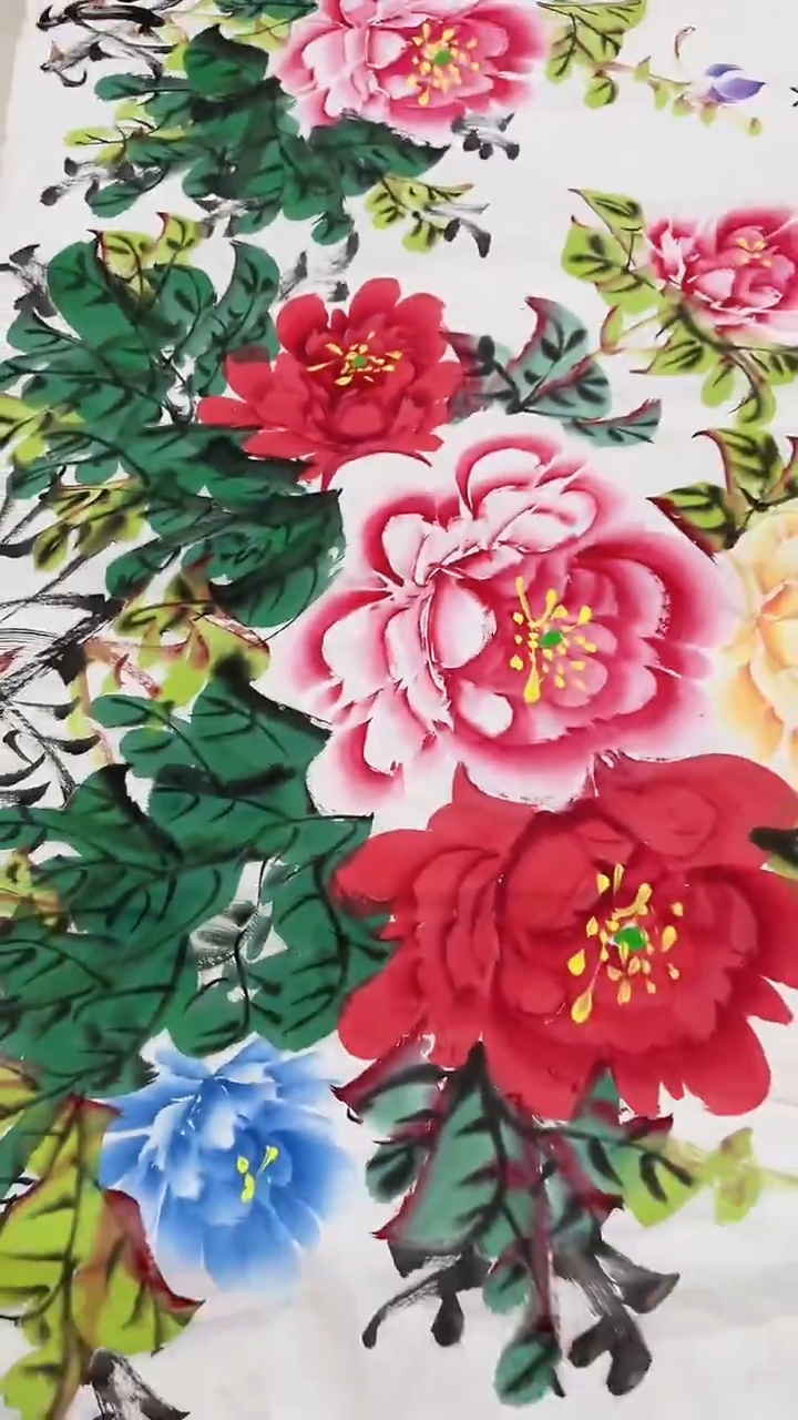 小雅专属字画年画牡丹