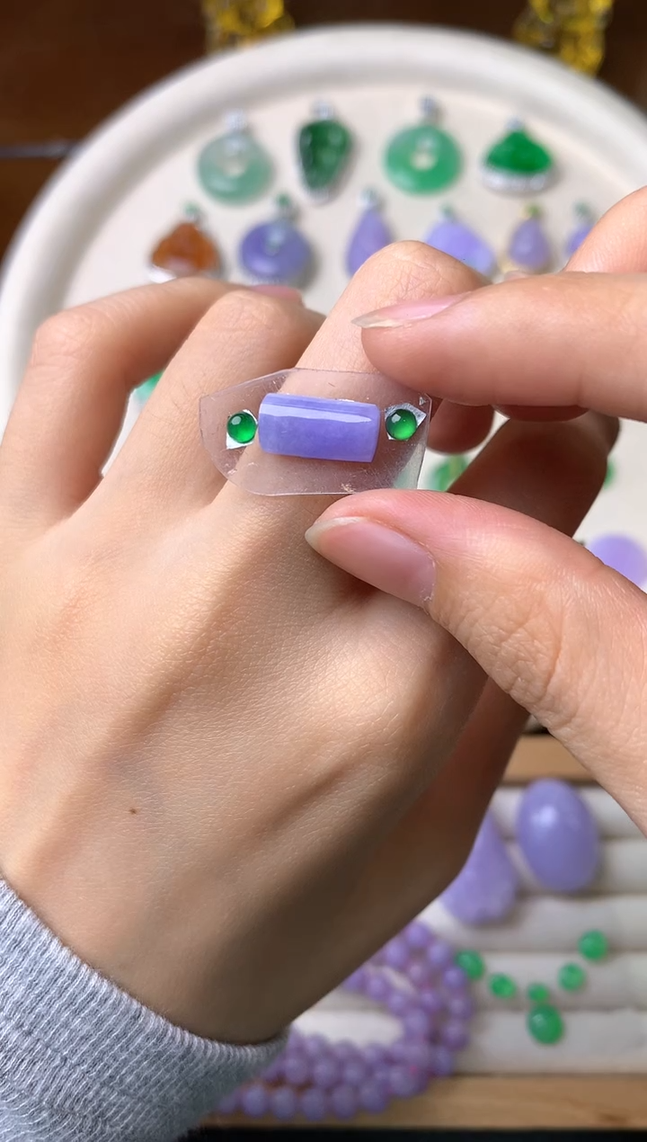 【闪购商品】定制翡翠未镶嵌裸石（镶嵌定制）