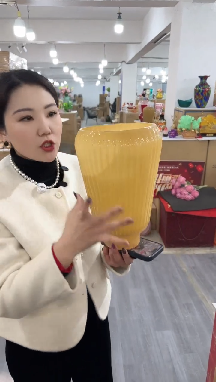 【闪购商品】琉璃泰疆花器A-15晚