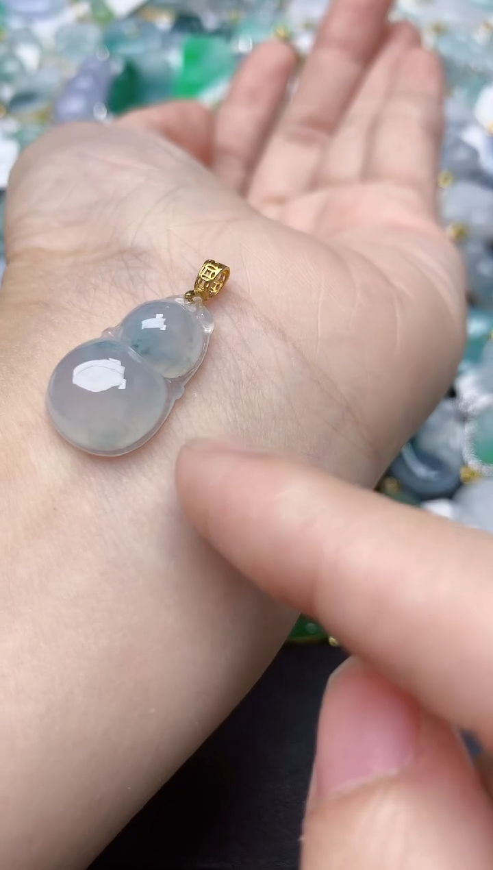 颈饰未镶嵌翡翠天然缅甸A货翡翠