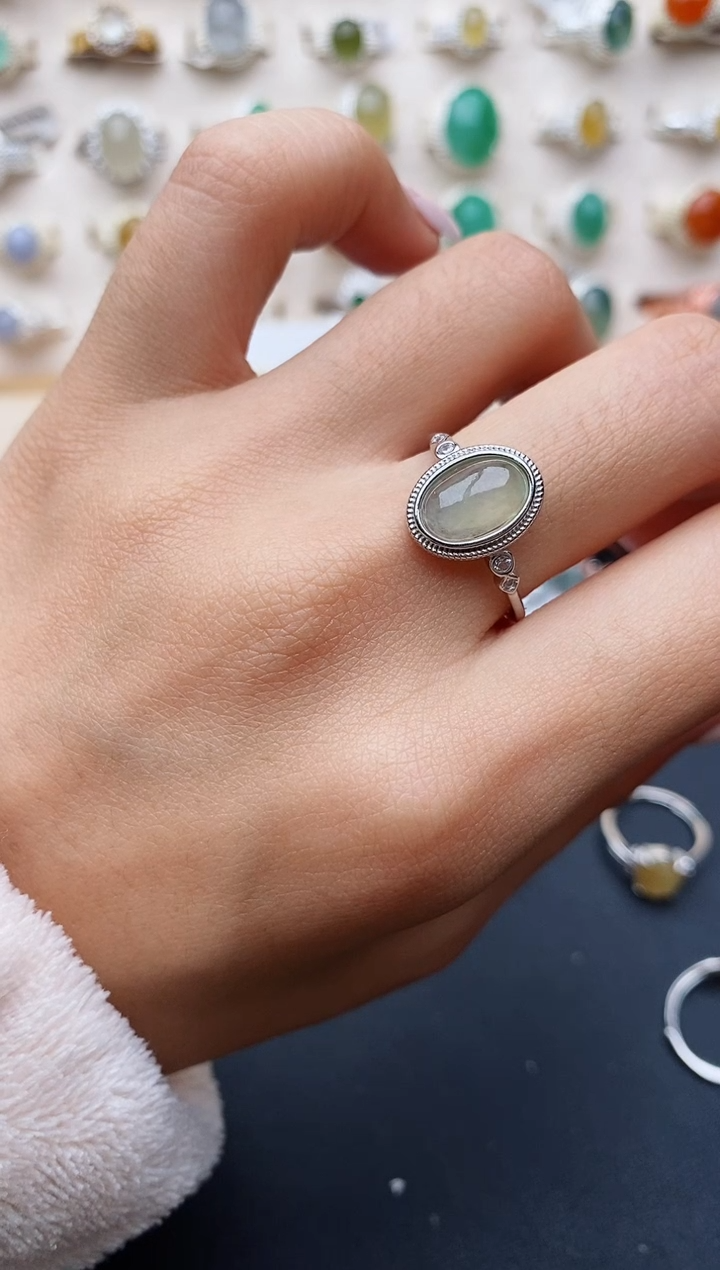 【闪购商品】翡翠戒指未镶嵌缅甸翡翠