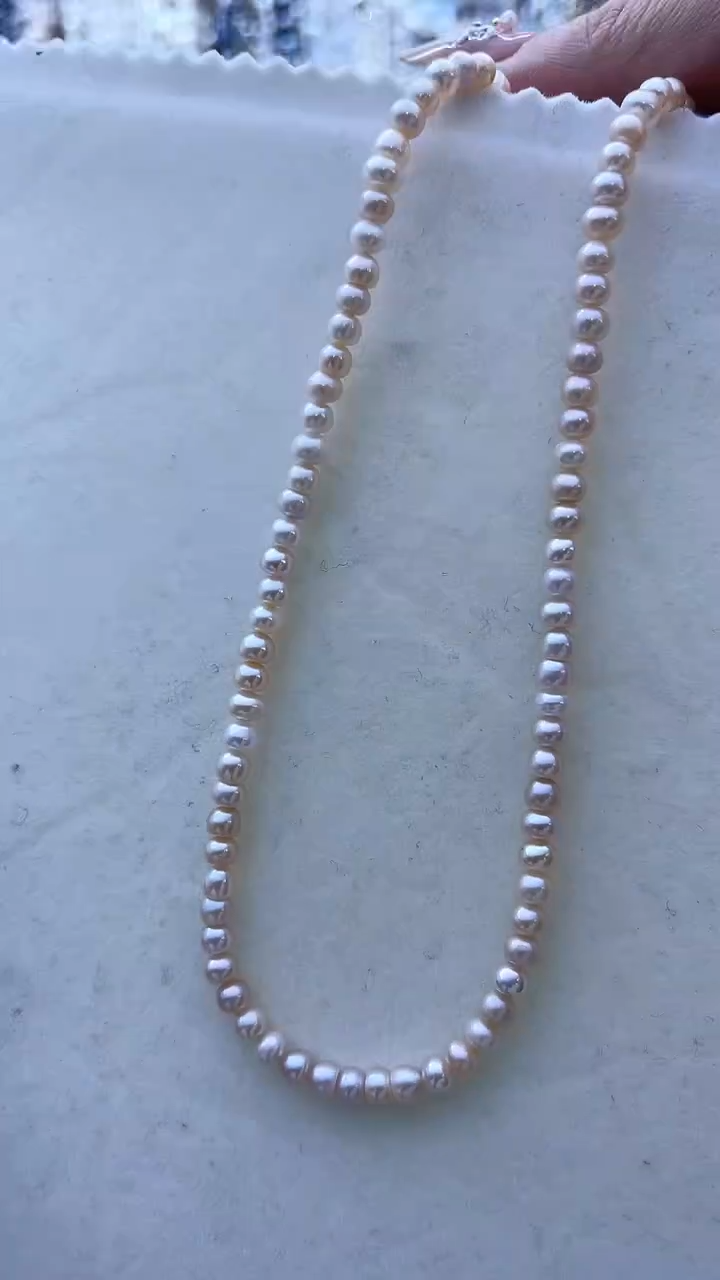【闪购商品】淡水珍珠项链未镶嵌486
