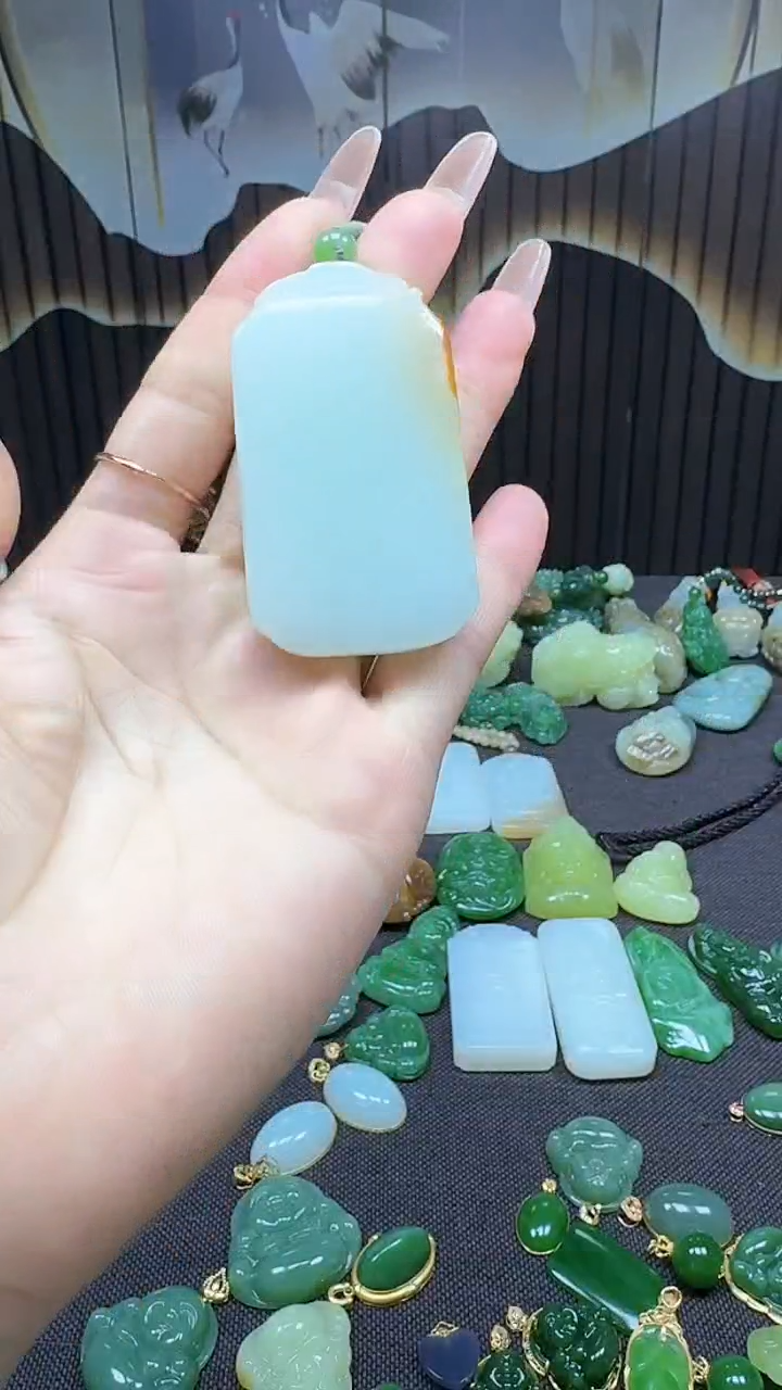 【闪购商品】和田玉挂件未镶嵌1