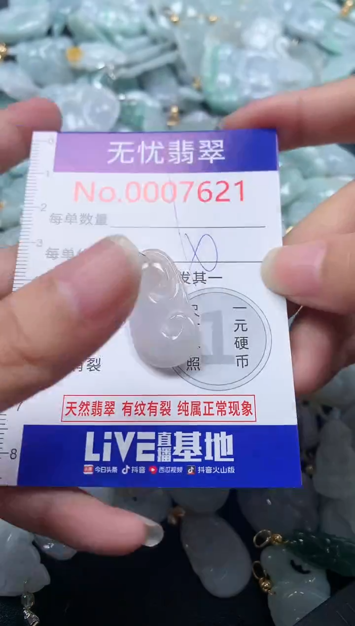 颈饰未镶嵌翡翠7621