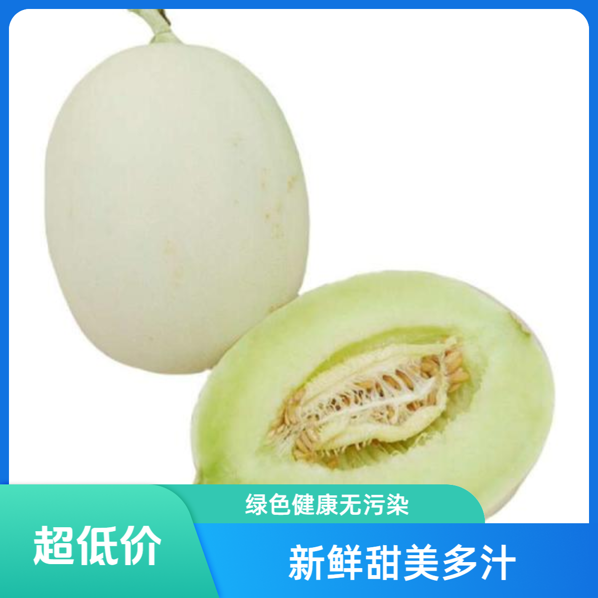 玉菇甜瓜1250g±100g/个
