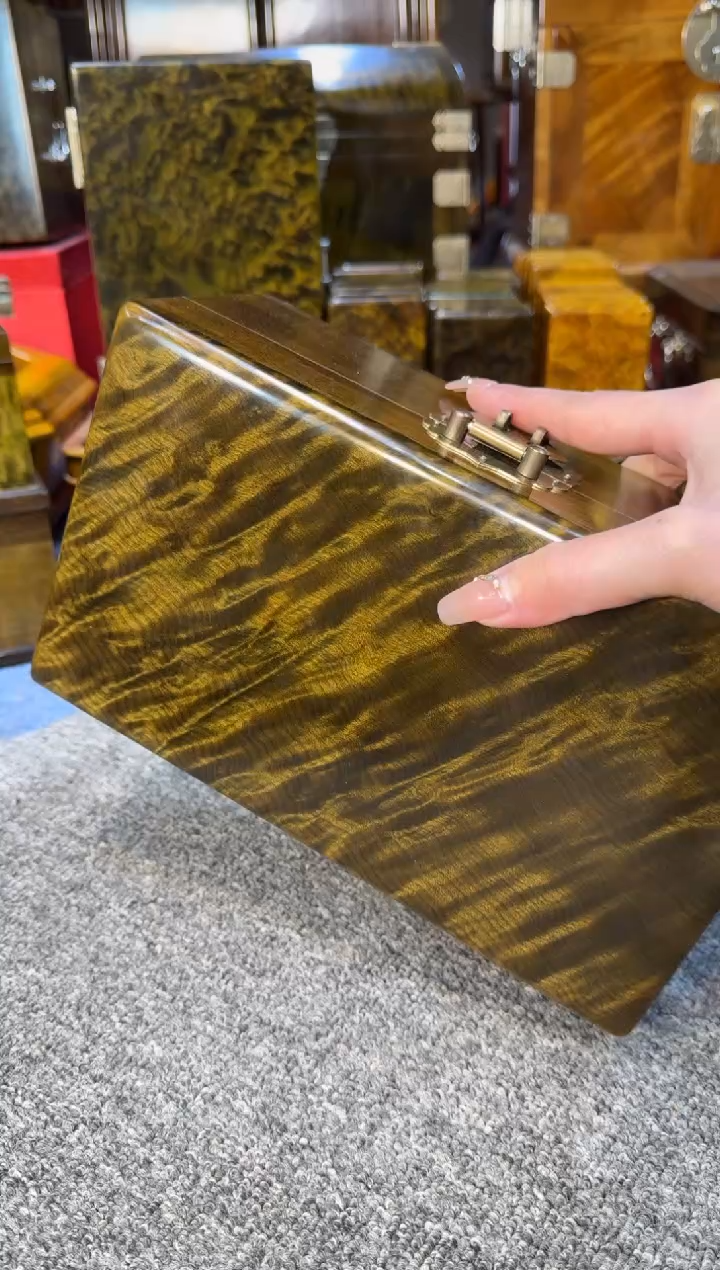 【闪购商品】乌木类成套家具阴沉乌木首饰盒Y76