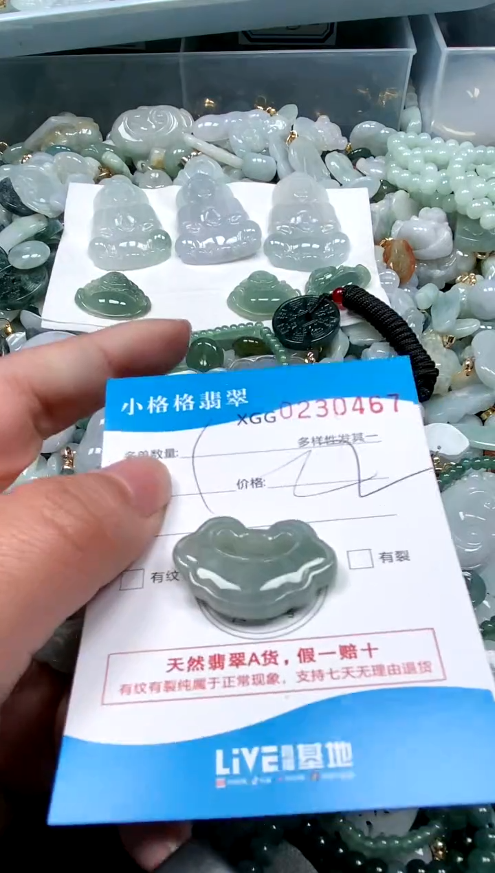 【闪购商品】翡翠颈饰未镶嵌闪购商品0230467