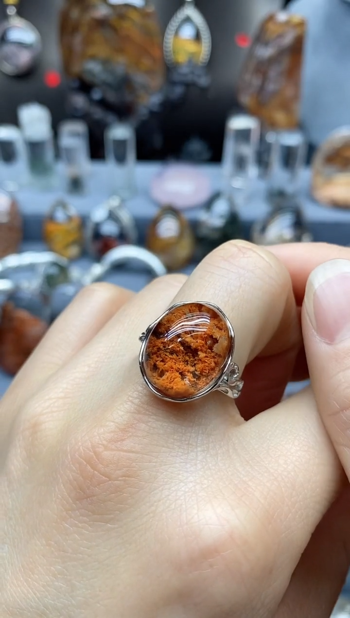 【闪购商品】水晶戒指银S925镶嵌水晶水晶