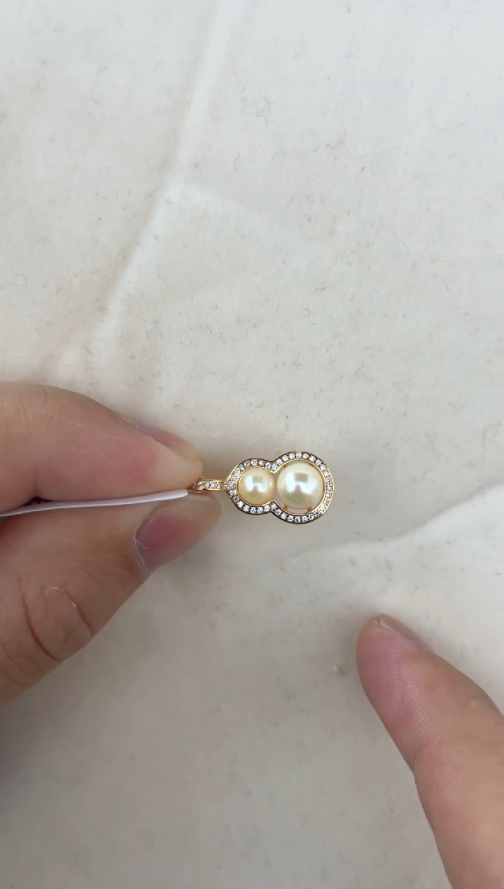 【闪购商品】海水珍珠颈饰银S925镶嵌吊坠