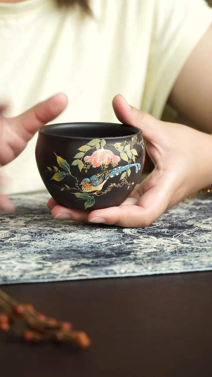 茶杯紫砂12号宜兴紫砂主人杯范士玉