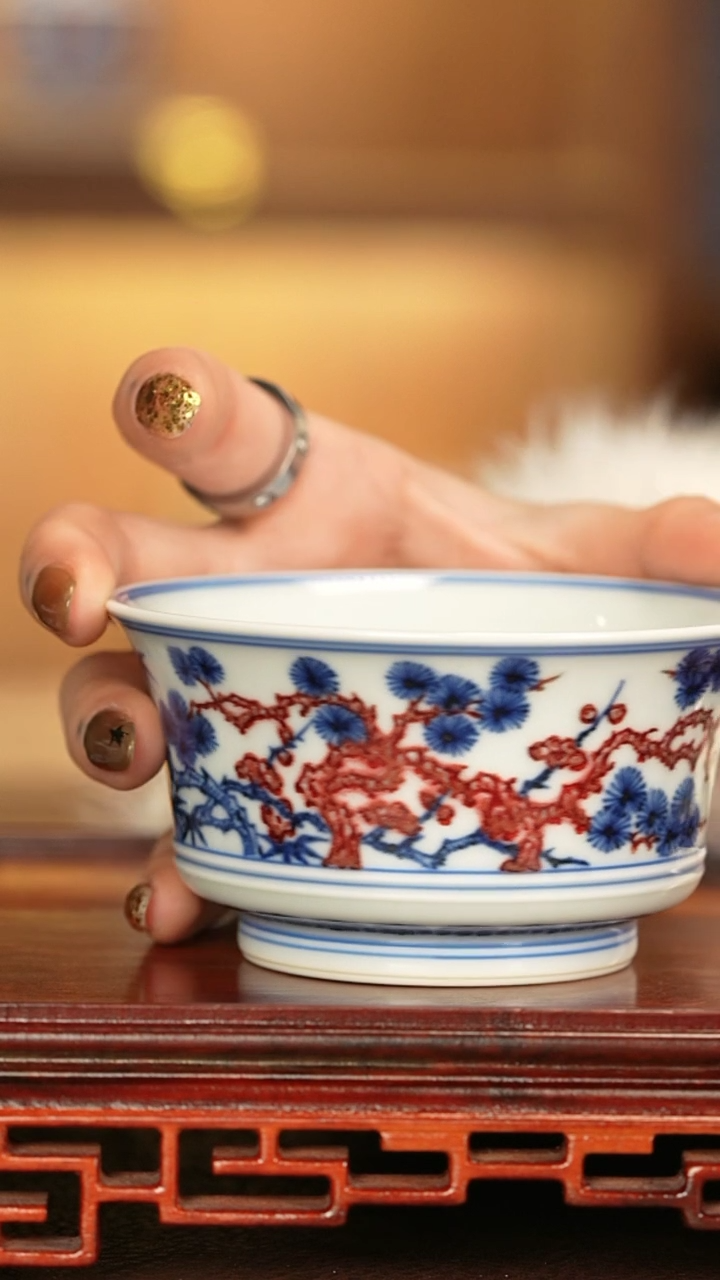 【闪购商品】杯子永明尚玩景德镇手工手绘陶瓷