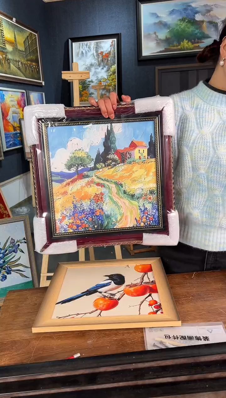 【闪购商品】油画54号 30*30 新粉福利-油画