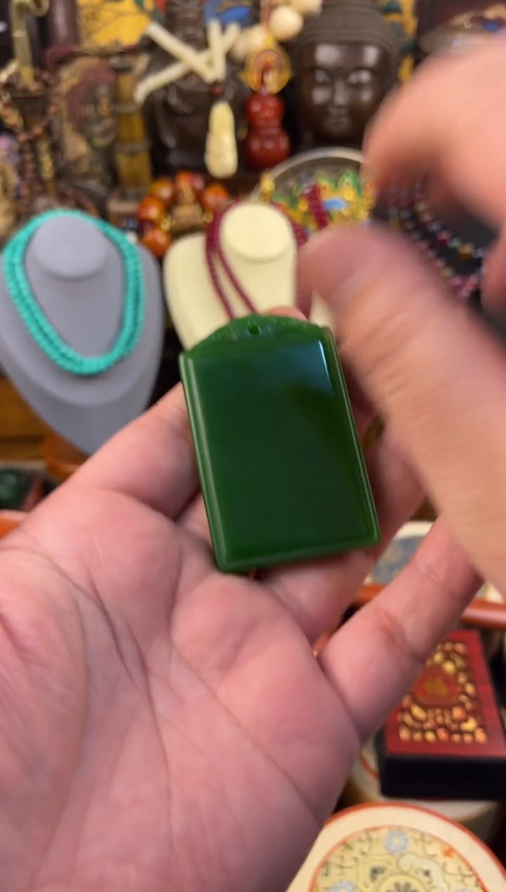 和田玉（碧玉）未镶嵌颈饰雅集甄选精品精品