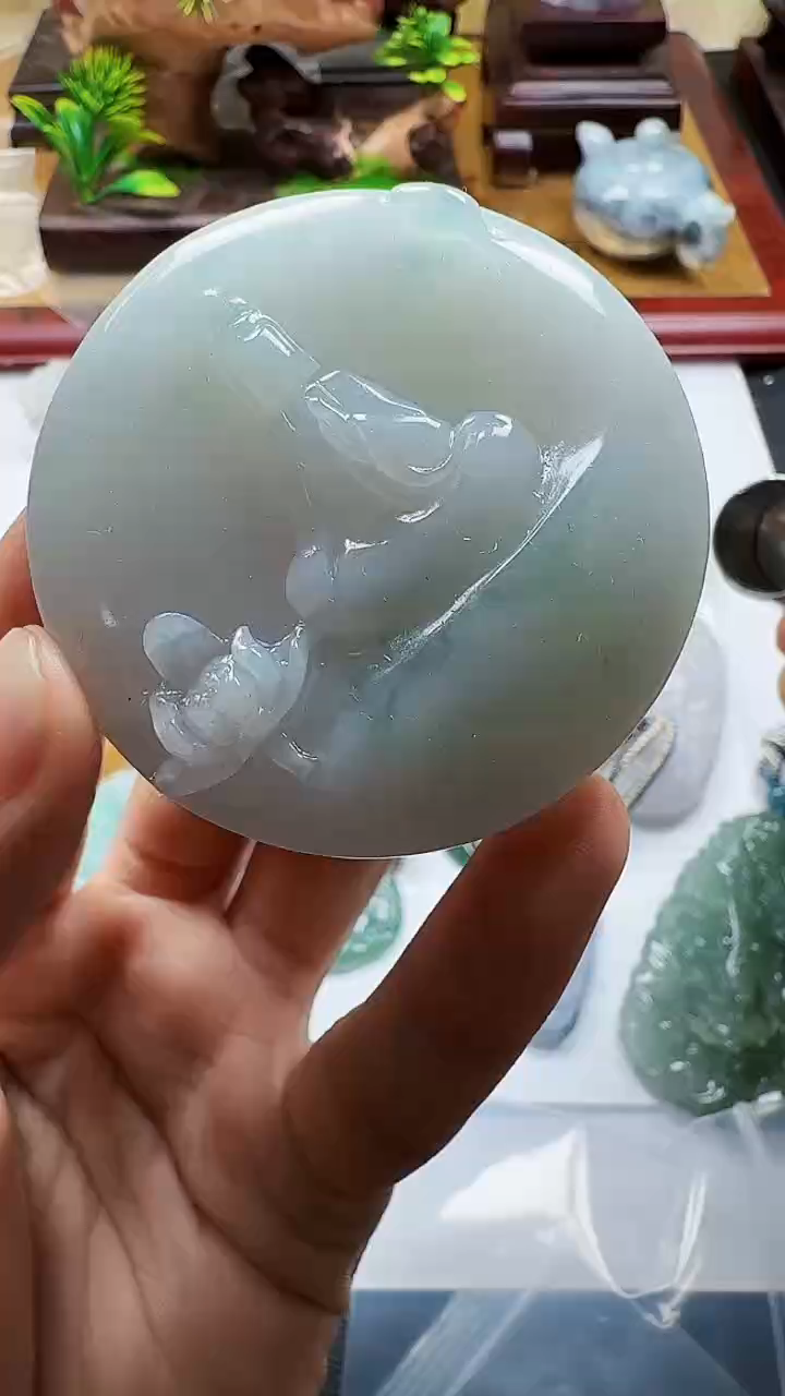 吊坠(不含链)未镶嵌翡翠1