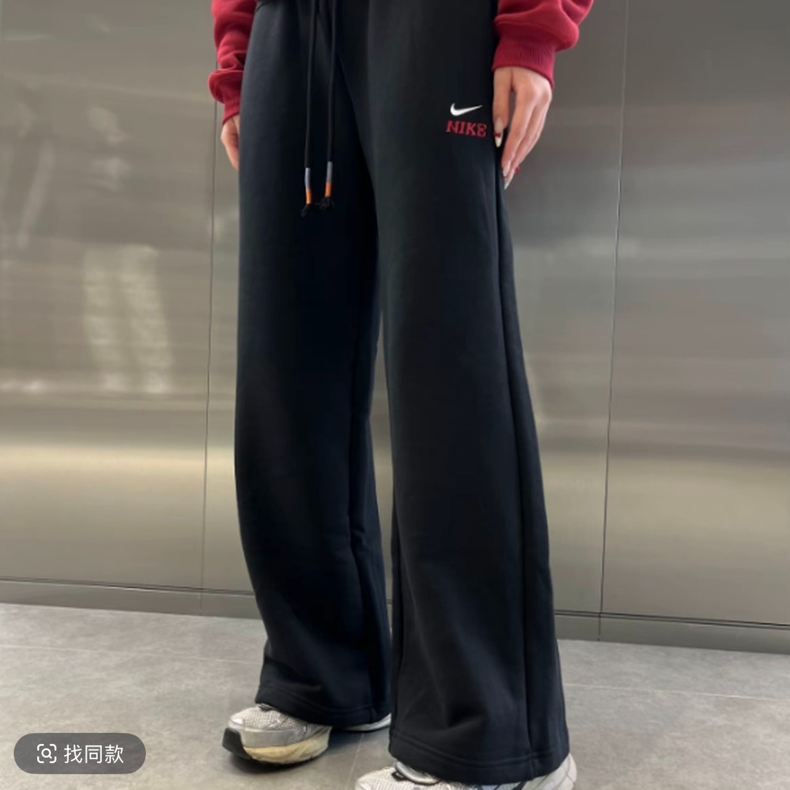 【滔搏联动】NIKE耐克新款马年限定新年版直筒裤IQ3829-010