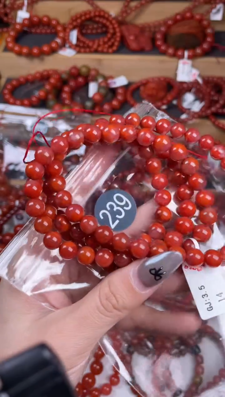 【闪购商品】南红玛瑙珠宝奇石未镶嵌239-8+